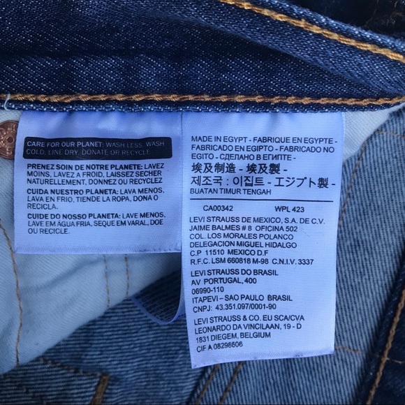 Levi’s 501 American Blue Jeans - Picture 7 of 7